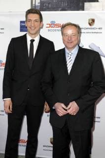 Steffen Hallaschka und Dirk Niebel bei der 13. Verleihung der Steiger Awards in der Alten Kaue der Zeche Hansemann. Dortmund, 17.03.2018