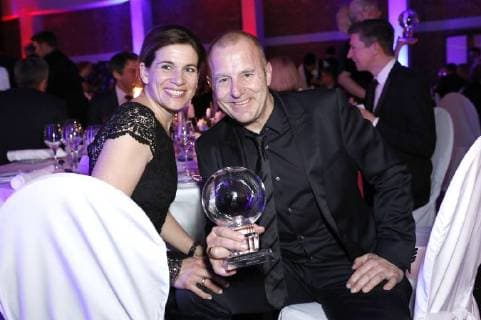 Heino Ferch mit Ehefrau Marie-Jeanette Ferch bei der 13. Verleihung der Steiger Awards in der Alten Kaue der Zeche Hansemann. Dortmund, 17.03.2018