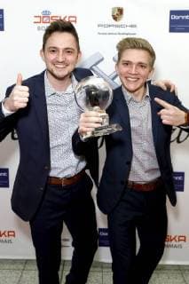 Thomas Danninger und Markus Danninger (Zweikanalton) bei der 13. Verleihung der Steiger Awards in der Alten Kaue der Zeche Hansemann. Dortmund, 17.03.2018