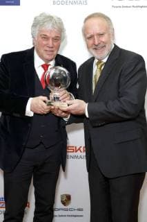 Rolf Zuckowski und Peter Reber bei der 13. Verleihung der Steiger Awards in der Alten Kaue der Zeche Hansemann. Dortmund, 17.03.2018
