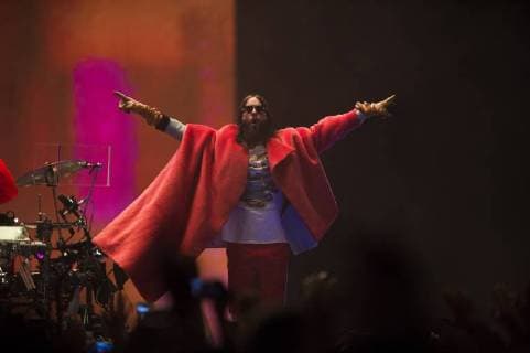 Bilder des Tages 30 seconds to mars in der Olympiahalle muenchen, 18.03.18 *** 30 seconds to Mars in the Olympiahalle Munich 18 03 18
