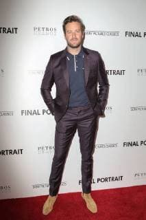 Armie Hammer bei der Final Portrait Film Premiere am 19.03.2018 in Los Angeles Final Portrait Filmpremiere in Los Angeles, 2018