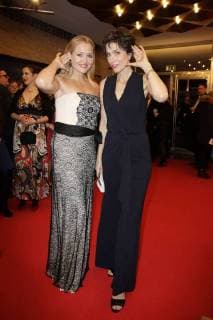 Judith Hoersch und Julia Bremermann bei der Verleihung vom 16. Deutschen Hoerfilmpreis am 20.03.2018 in Berlin Deutscher Hoerfilmpreis 2018 in Berlin