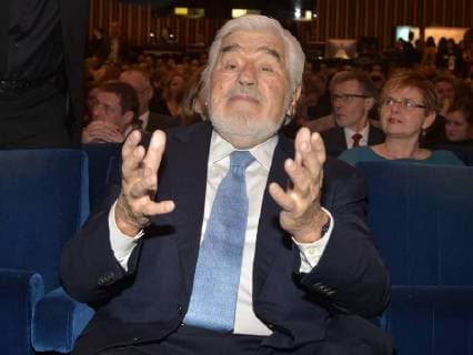 Mario Adorf beim 16. Deutschen Hoerfilmpreis im Kino International in Berlin am 20.03.2018