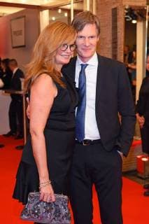 Deutscher Hörfilmpreis - Verleihung in Berlin Maren Gilzer mit Freund Kuhlmann Deutscher Hoerfilmpreis 2018 im Kino International in Berlin am 20.03.2018