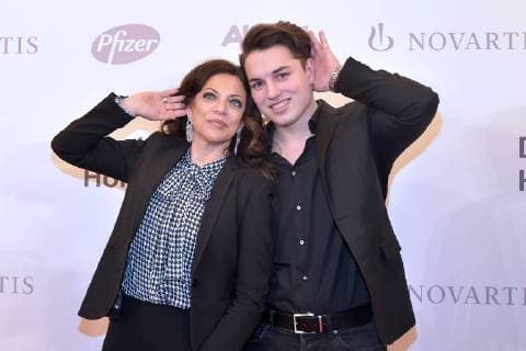 Dr. Alice Brauner mit Sohn David beim 16. Deutschen Hoerfilmpreis im Kino International in Berlin am 20.03.2018