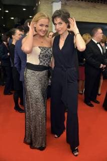 Judith Hoersch, Julia Bremermann beim 16. Deutschen Hoerfilmpreis im Kino International in Berlin am 20.03.2018