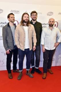 Mighty Oaks bei der Verleihung des 16. Deutschen Hörfilmpreises 2018 im Kino International. Berlin, 20.03.2018