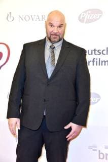 Jörg Moukaddam bei der Verleihung des 16. Deutschen Hörfilmpreises 2018 im Kino International. Berlin, 20.03.2018