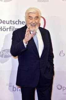 Mario Adorf bei der Verleihung des 16. Deutschen Hörfilmpreises 2018 im Kino International. Berlin, 20.03.2018