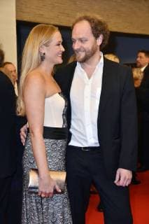 Judith Hoersch und Joe Berger bei der Verleihung des 16. Deutschen Hörfilmpreises 2018 im Kino International. Berlin, 20.03.2018