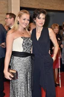 Judith Hoersch und Julia Bremermann bei der Verleihung des 16. Deutschen Hörfilmpreises 2018 im Kino International. Berlin, 20.03.2018
