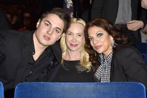 David Zechbauer, Feo Aladag und Alice Brauner bei der Verleihung des 16. Deutschen Hörfilmpreises 2018 im Kino International. Berlin, 20.03.2018