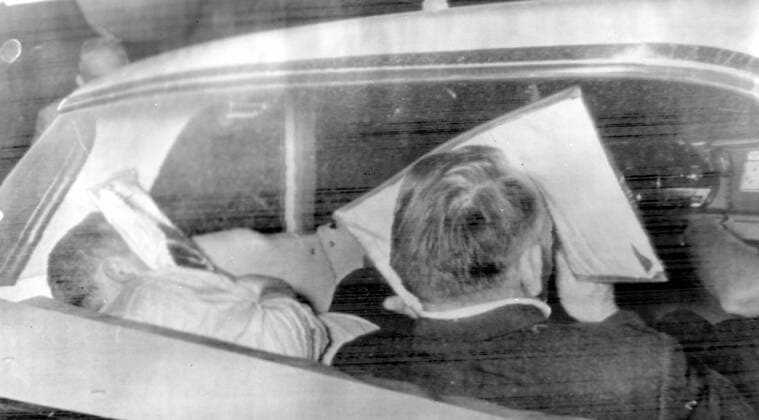 IMAGO History, U.S. Bürgerrechtsbewegung: 1954-1968 RACIAL SEGREGATION ARRESTS FOR BOMBING OF CHURCH IN BIRMINGHAM, ALABAMA ; 30 SEPTEMBER 1963, Copyright: Topfoto  !ACHTUNG AUFNAHMEDATUM GESCHÄTZT! UnitedArchivesIPU464128