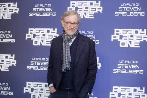 73. Berlinale, Steven Spielberg erhält den Goldenen Ehrenbären für sein Lebenswerk Bilder des Tages Steven Spielberg Roma 21 03 2018. Photocall del film Ready Player One . Rome March 21st 2018. Film director Steven Spielberg poses for photographers during the photocell of the film Ready Player One . Foto Samantha Zucchi Insidefoto SamanthaxZucchi