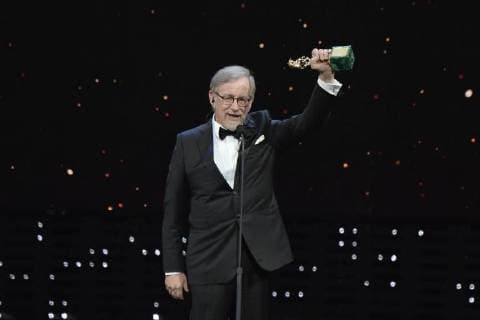73. Berlinale, Steven Spielberg erhält den Goldenen Ehrenbären für sein Lebenswerk Bilder des Tages Steven Spielberg Roma 21 03 2018. Premi David di Donatello 2018 Rome March 21st 2018. David di Donatello Award Ceremony 2018. Foto Mario Cartelli Pool Insidefoto SamanthaxZucchi