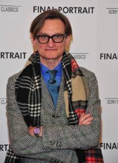 NEW YORK, NY - March 22: Hamish Bowles attend the Final Portrait New York screening at Guggenheim Museum on March 22, 2018 in New York City. Copyright: xJohnxPalmerx