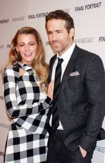 NEW YORK, NY March 22, 2018:Blake Lively, Ryan Reynolds attend Sony Pictures Classics present a special screening of Final Portrait at the Solomon R. Guggenheim Museum in New York. March 22, 2018 Copyright: xRWx