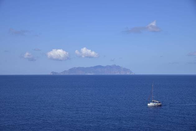 Segelboot vor Insel Marettimo, Ägadische Inseln, Italien, Europa Copyright: imageBROKER/RenatoxBordoni iblrbo04645914.jpg