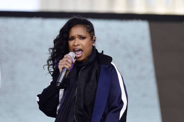 Jennifer Hudson performs during the March for Our Lives rally on March 24, 2018 in Washington, D.C. Hundreds of thousands rallied in the nation s capital to demand action to end gun violence and mass shootings in schools.  WAP201803243184 DAVIDxTULIS