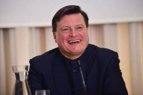 Christian Thielemann, Osterfestspiele 2019, Pressekonferenz, Hotel Sacher, Salzburg, *** Christian Thielemann Easter Festival 2019 Press Conference Hotel Sacher Salzburg