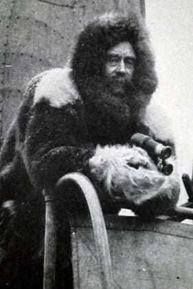 Photograph of Robert Peary (1856-1920) an American explorer and United States Navy officer who made several expeditions to the Arctic. Dated 20th century 917_05_WHA_102_0513