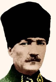 Mustafa Kemal Atatürk (1881 - 1938) Turkish army officer, revolutionary, and founder of the Republic of Turkey, serving as its first President from 1923 until his death in 1938. 917_05_WHA_119_0297