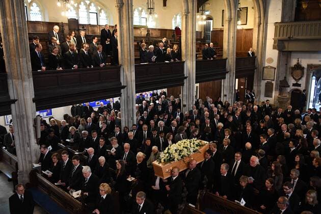 Themen der Woche Bilder des Tages . 31 03 2018. Cambridge, United Kingdom. Professor Stephen Hawking funeral. Family and friends of Professor Stephen Hawking attend his funeral at the University Church of St Mary the Great in the centre of Cambridge, United Kingdom.  xAndrewxParsonsx xi-Imagesx IIM-17402-0024