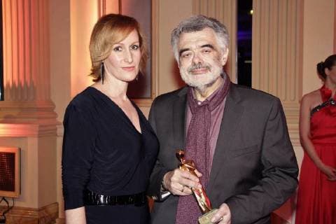 Nicole Beutler und Walter Köhler bei der Romy 2018 Akademiepreisverleihung im Grand Hotel. Wien, 05.04.2018