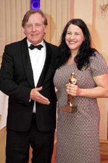 Peter Jiru und Henriette Lippold bei der Romy 2018 Akademiepreisverleihung im Grand Hotel. Wien, 05.04.2018