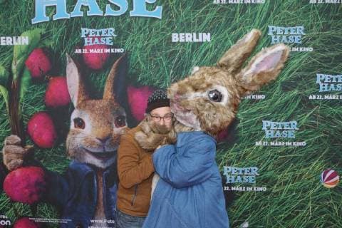 127 Dani Levy, Peter Hase, Premiere, Zoo Palast, Berlin, 11.03.2018 Berlin Deutschland, Germany *** 127 Dani Levy Peter Rabbit Premiere Zoo Palast Berlin 11 03 2018 Berlin Germany Germany Copyright: xPOP-EYE RenexduxVinagex POPEYEBrigitteHeinrich10092308