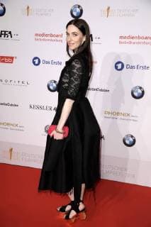 Kim Riedle beim Nominiertenabend zum Deutschen Filmpreis 2018 im BMW Haus am Kurfürstendamm. Berlin, 07.04.2018