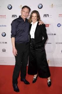 Oliver Masucci und Marie Bäumer beim Nominiertenabend zum Deutschen Filmpreis 2018 im BMW Haus am Kurfürstendamm. Berlin, 07.04.2018