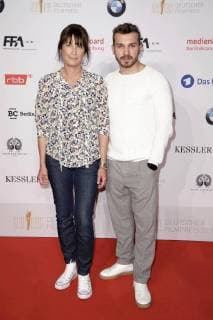 Sherry Hormann und Edin Hasanovic beim Nominiertenabend zum Deutschen Filmpreis 2018 im BMW Haus am Kurfürstendamm. Berlin, 07.04.2018