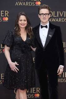 Giovanna Fletcher und Tom Fletcher bei der Verleihung der Olivier Awards 2018 in der Royal Albert Hall. London, 08.04.2018 Giovanna Fletcher, Tom Fletcher