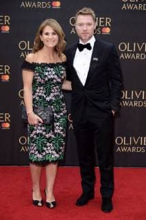 Harriet Scott und Ronan Keating bei der Verleihung der Olivier Awards 2018 in der Royal Albert Hall. London, 08.04.2018 Harriet Scott, Ronan Keating