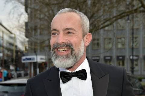Gedeon Burkhard beim 13. Victress Award iGALA n der UDK ( Universitaet der Kuenste) in Berlin am 09.04.2018