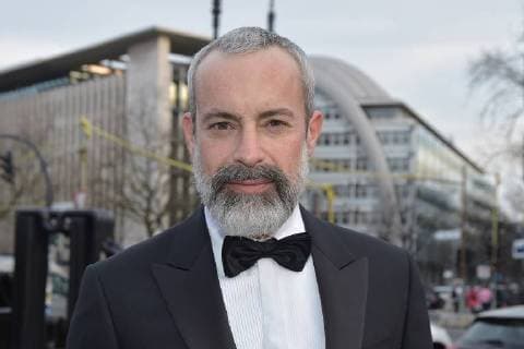 Gedeon Burkhard beim 13. Victress Award iGALA n der UDK ( Universitaet der Kuenste) in Berlin am 09.04.2018