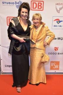 Sonja Fusati, Heidi Hetzer beim 13. Victress Award iGALA n der UDK ( Universitaet der Kuenste) in Berlin am 09.04.2018