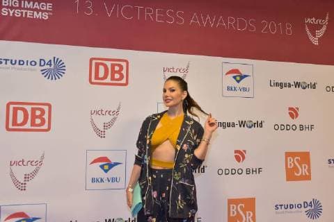 Dany Michalsky beim 13. Victress Award iGALA n der UDK ( Universitaet der Kuenste) in Berlin am 09.04.2018