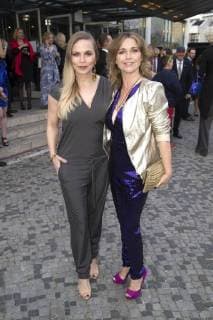 Regina Halmich und Tina Ruland bei der 13. Verleihung der Victress Awards 2018 in der Universität der Künste. Berlin, 09.04.2018