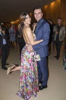 Micaela Schäfer mit Freund Felix Steiner bei der 13. Verleihung der Victress Awards 2018 in der Universität der Künste. Berlin, 09.04.2018