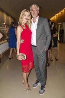 Tanja Bülter mit Partner Nenad Drobnjak bei der 13. Verleihung der Victress Awards 2018 in der Universität der Künste. Berlin, 09.04.2018
