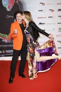 Olaf Malolepski mit Tochter Pia Malo bei der 13. Verleihung des PRG Live Entertainment Award in der Festhalle Frankfurt. Frankfurt am Main, 09.04.2018