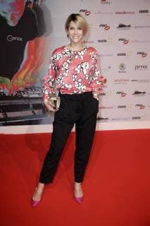 Anna-Maria Zimmermann bei der 13. Verleihung des PRG Live Entertainment Award in der Festhalle Frankfurt. Frankfurt am Main, 09.04.2018