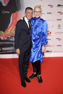 Michel Friedman und Bärbel Schäfer bei der 13. Verleihung des PRG Live Entertainment Award in der Festhalle Frankfurt. Frankfurt am Main, 09.04.2018
