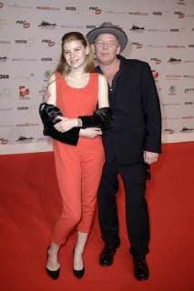 Ben Becker mit Tochter Lilith Maria Dörthe Becker bei der 13. Verleihung des PRG Live Entertainment Award in der Festhalle Frankfurt. Frankfurt am Main, 09.04.2018