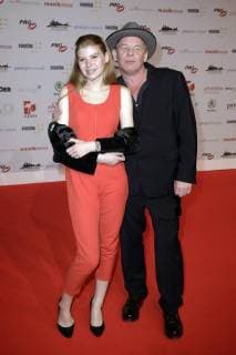Ben Becker mit Tochter Lilith Maria Dörthe Becker bei der 13. Verleihung des PRG Live Entertainment Award in der Festhalle Frankfurt. Frankfurt am Main, 09.04.2018
