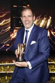Jan Mewes bei der 13. Verleihung des PRG Live Entertainment Award in der Festhalle Frankfurt. Frankfurt am Main, 09.04.2018