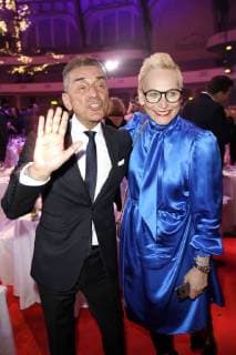 Michel Friedman und Bärbel Schäfer bei der 13. Verleihung des PRG Live Entertainment Award in der Festhalle Frankfurt. Frankfurt am Main, 09.04.2018